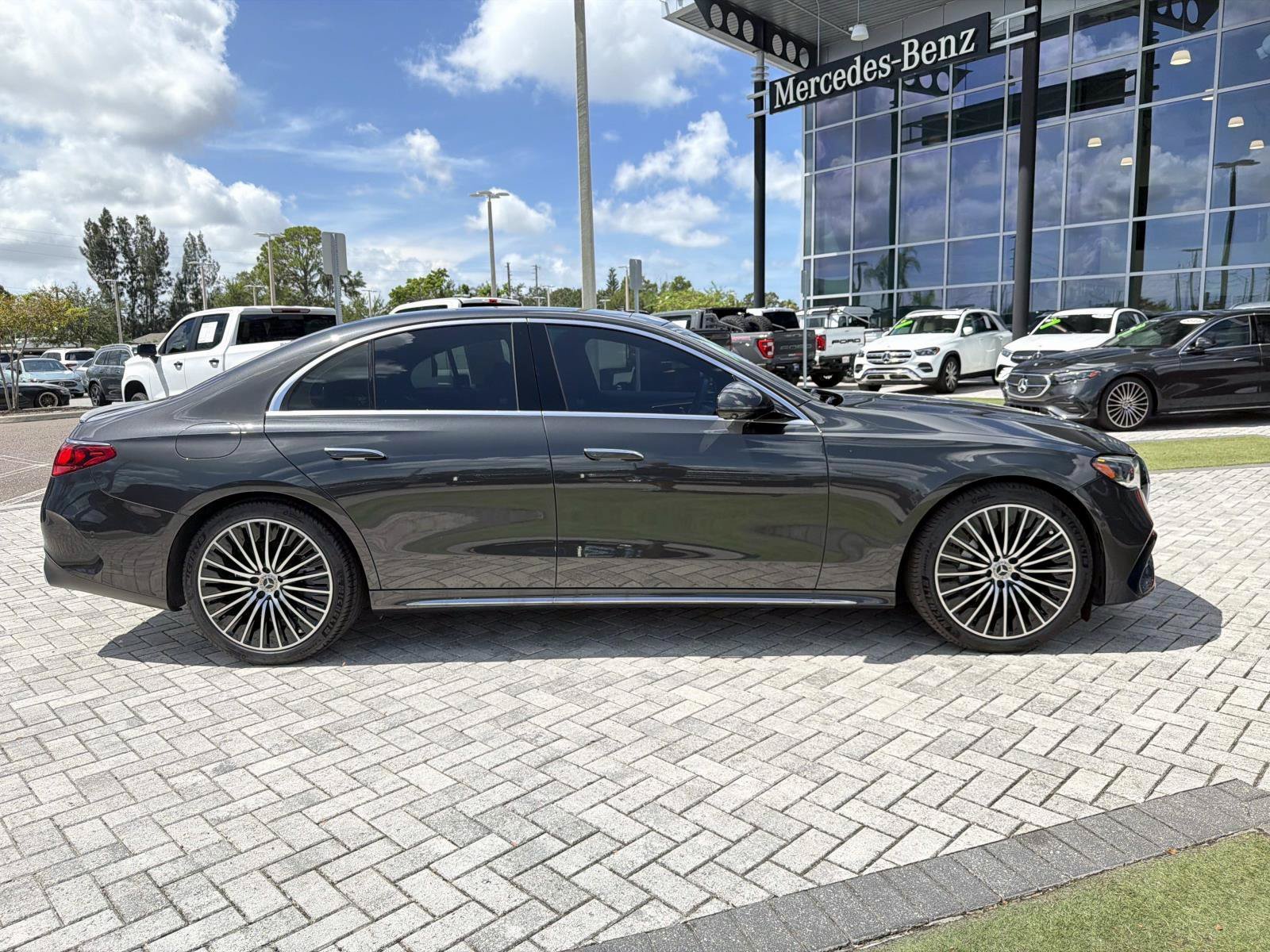 Certified Used 2026 Gray Metallic Mercedes-Benz E 350 image 4