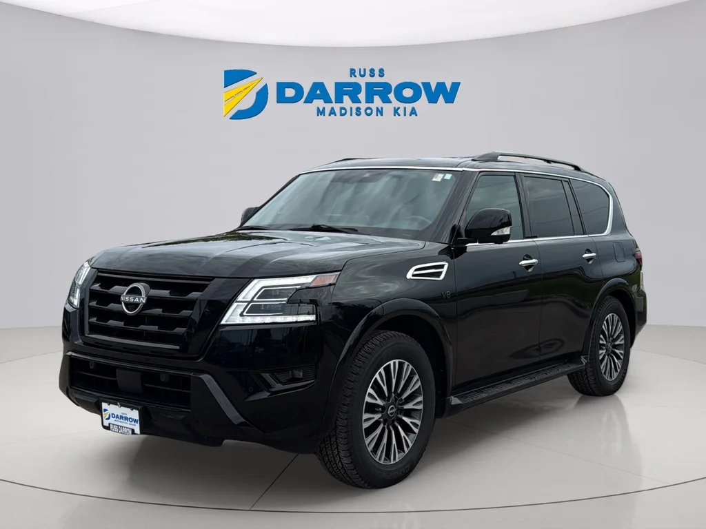 Used 2021 Super Black Nissan SL image 1