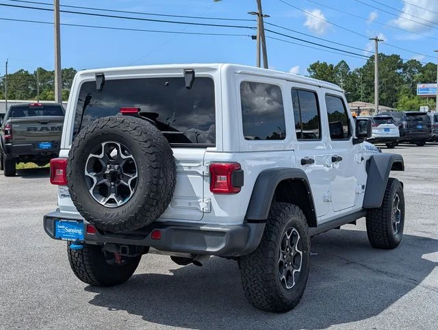 Used 2023 White Jeep Rubicon 4xe image 5