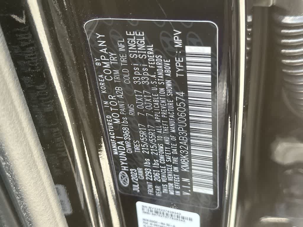 Used 2023 Abyss Black Pearl Hyundai SEL image 29