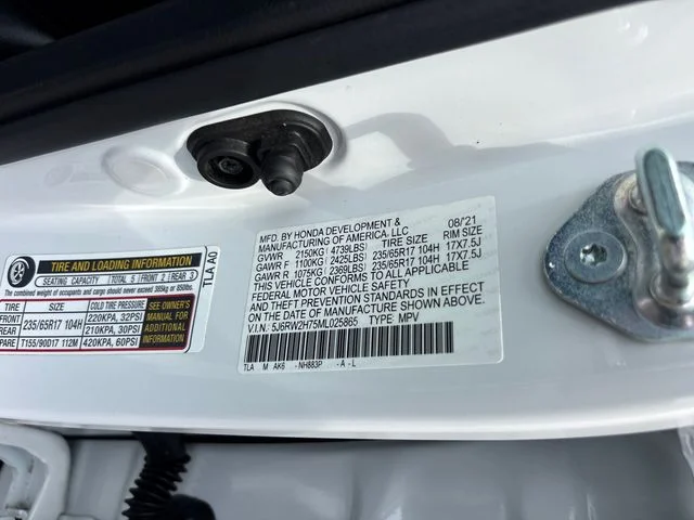 Used 2021 White Honda Special Edition image 33
