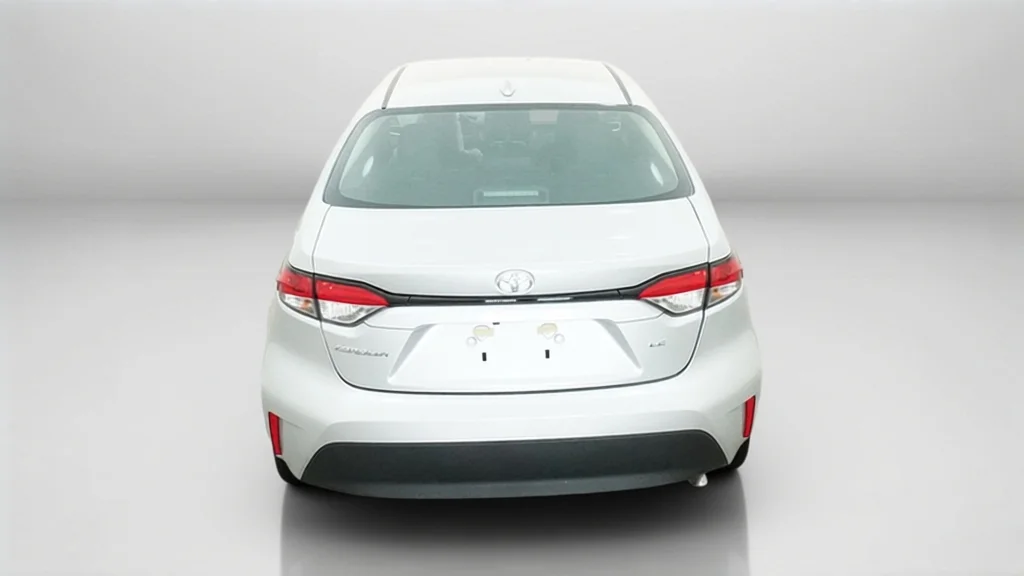 New 2027 Classic Silver Metallic Toyota LE image 12
