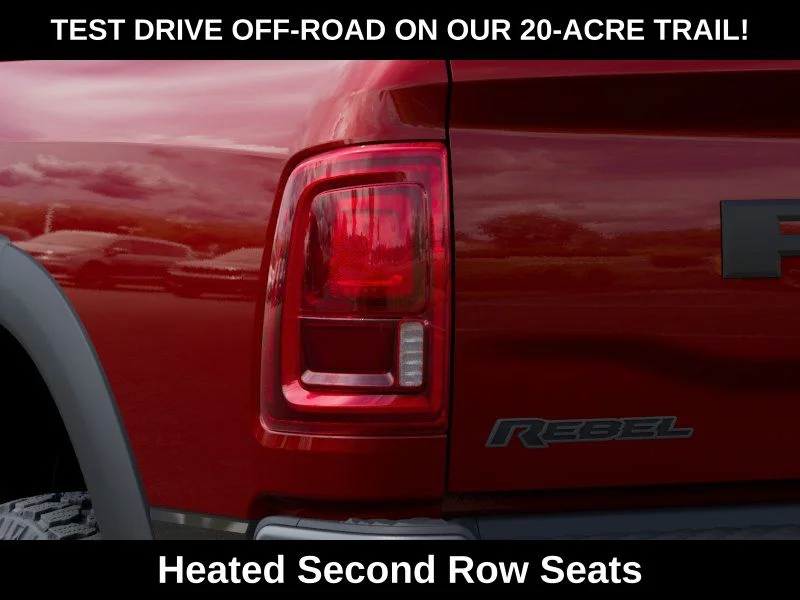 New 2026 Molten Red Pearl-Coat Exterior Paint RAM Rebel image 11