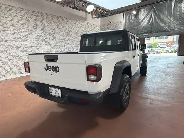 Used 2024 Bright White Clearcoat Jeep Sport image 7