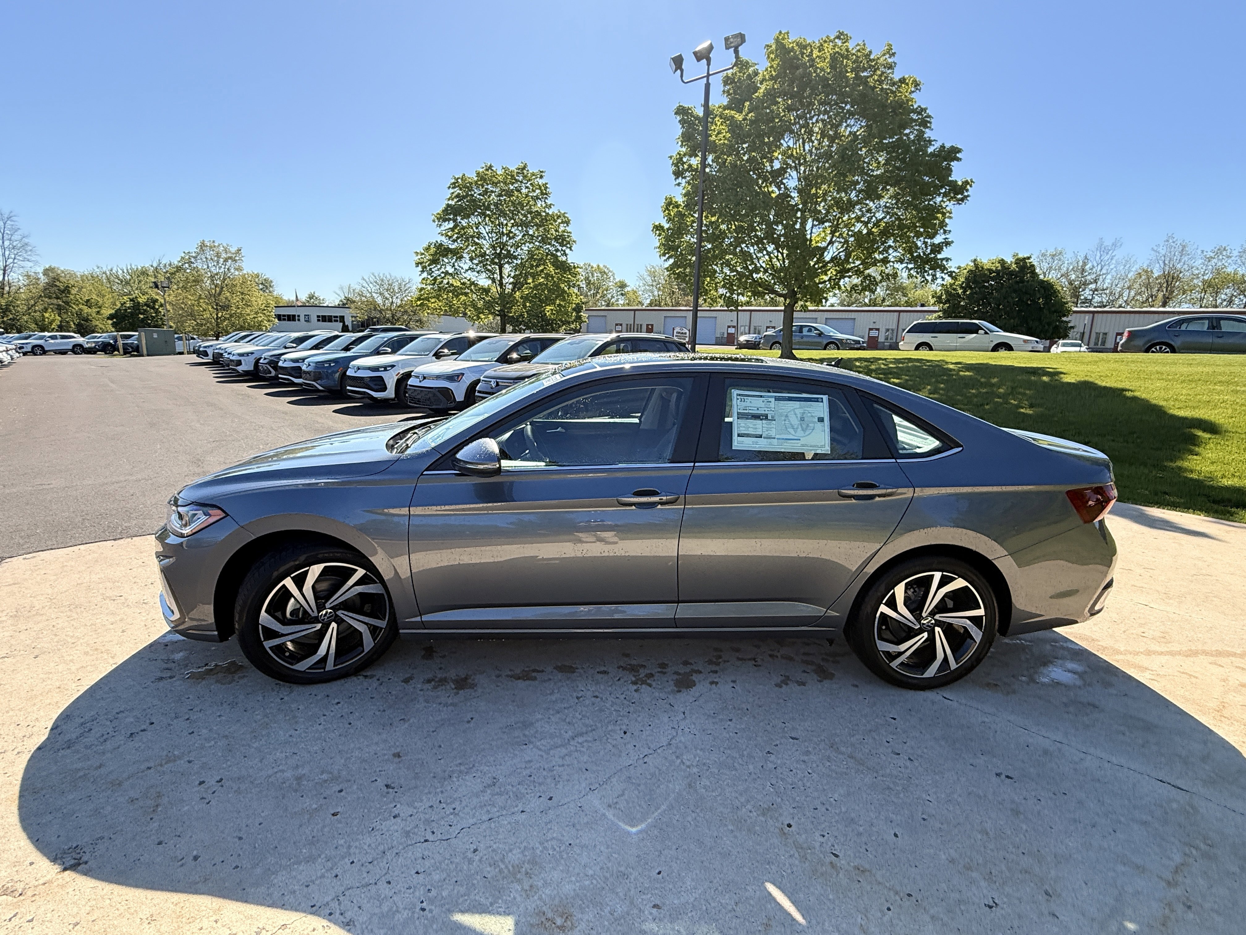 New 2026 Platinum Gray Metallic Volkswagen SEL image 12