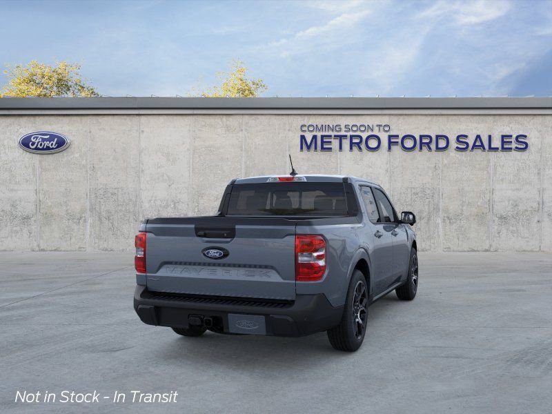 New 2026 Azure Gray Metallic Tri-Coat Ford Lariat image 8