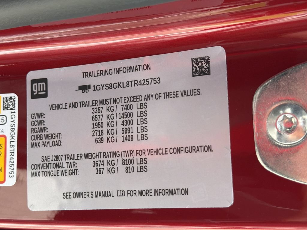 New 2026 Radiant Red Tintcoat Cadillac Platinum Sport image 37