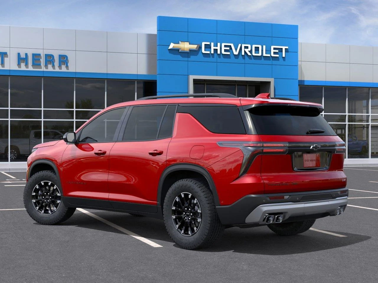 New 2026 Radiant Red Tintcoat Chevrolet Z71 image 3