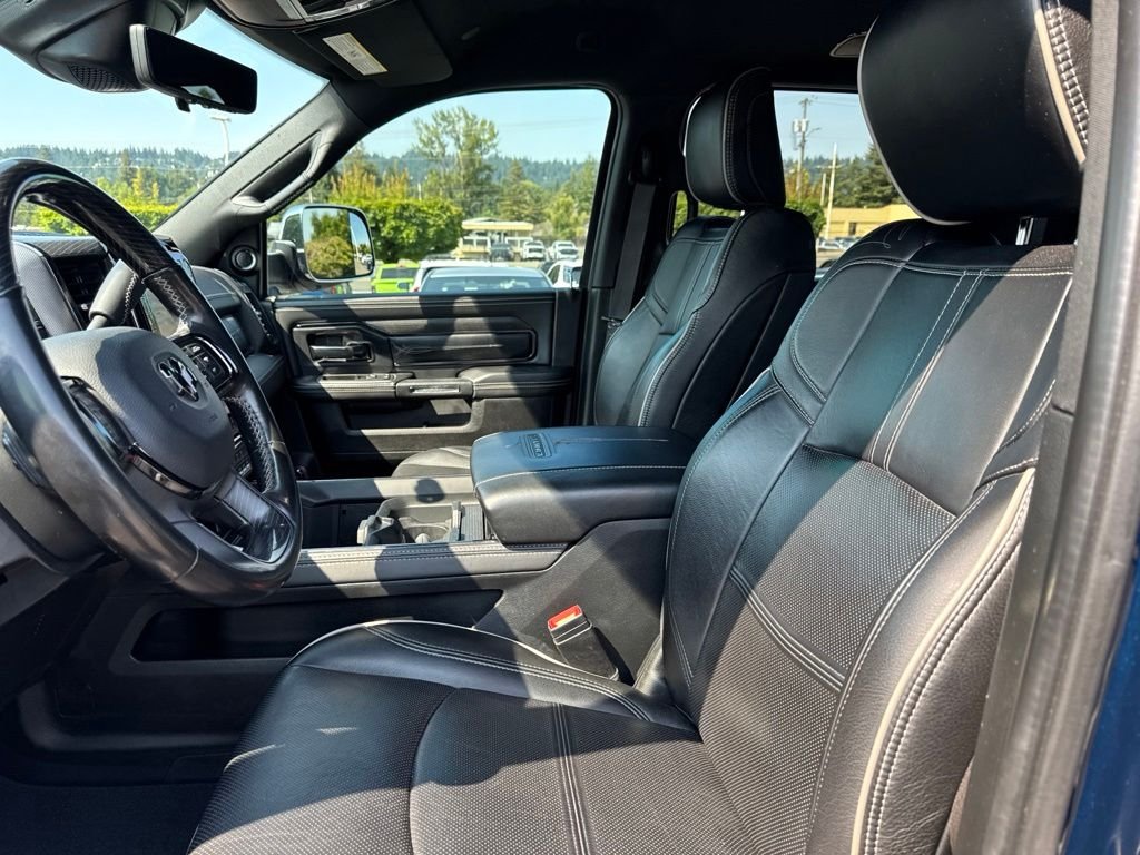 Used 2022 Patriot Blue Pearlcoat Ram Limited image 3