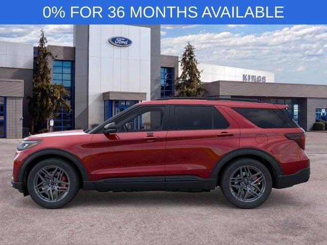 New 2026 Rapid Red Metallic Tinted Clearcoat Ford ST image 3