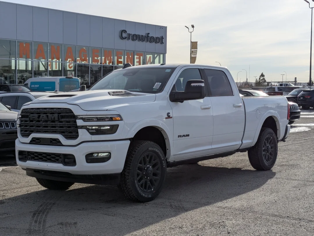 New 2026 White RAM Limited - - 4x4 - Cummins Diesel - Night Ed. - Level 1 & Tow Grp & More! image 4