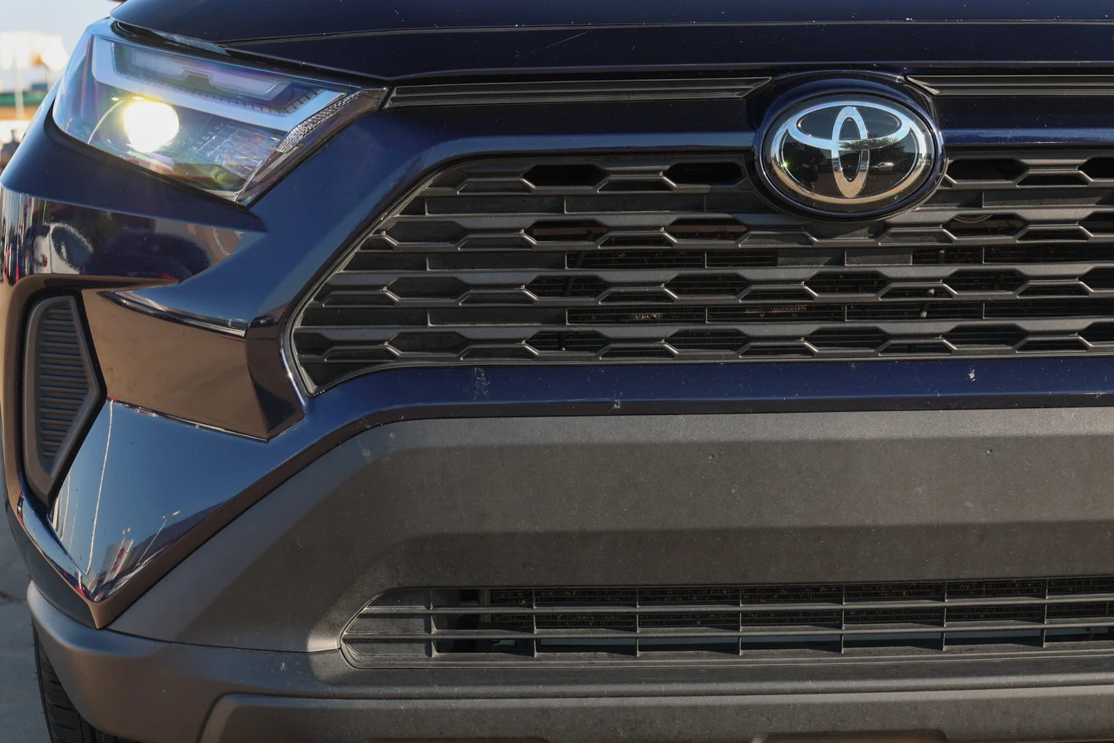 Used 2025 Blue Toyota XLE image 10