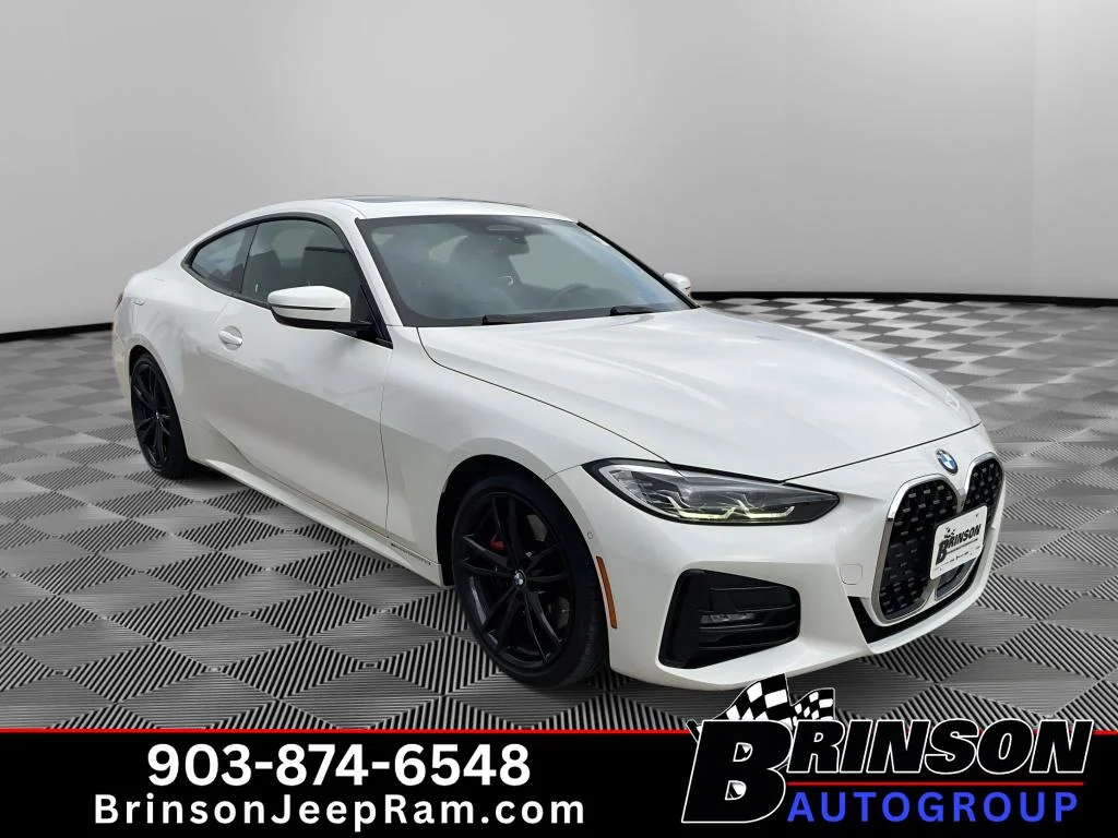 Used 2021 Alpine White BMW 430i image 3
