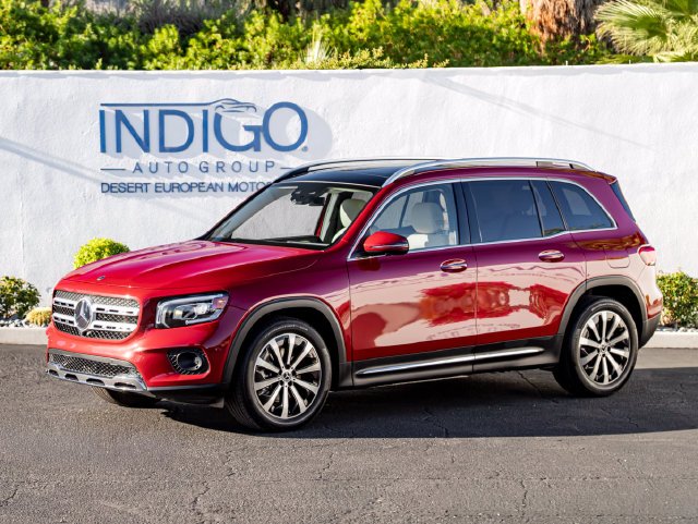 Used 2021 Patagonia Red Metallic Mercedes-Benz GLB 250 image 1