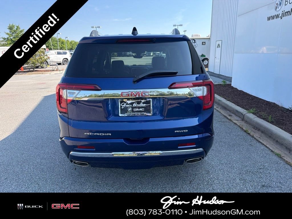 Used 2023 Ultra Blue Metallic GMC Denali image 4