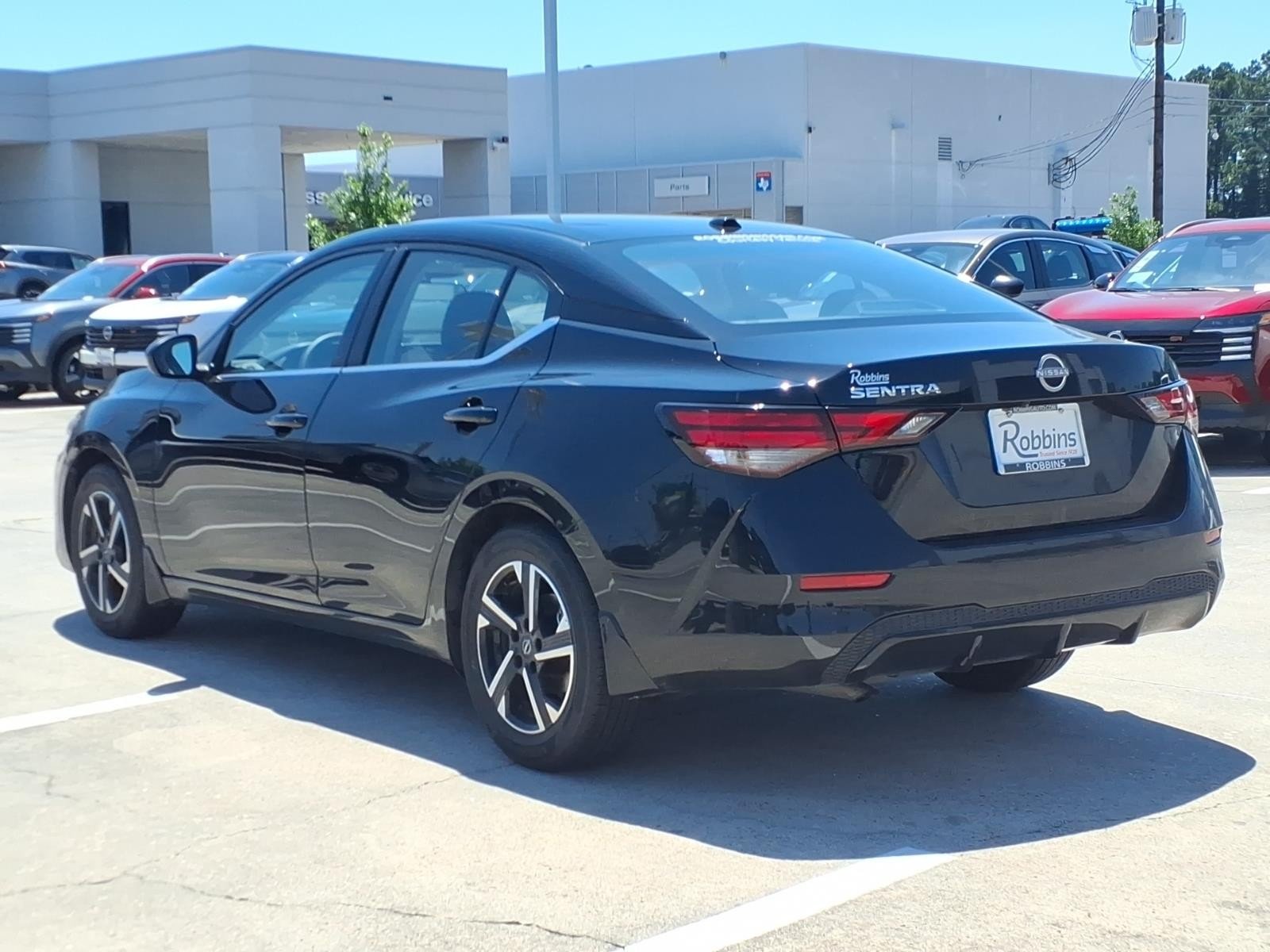 2025 Nissan Sentra SV Black at Robbins Nissan