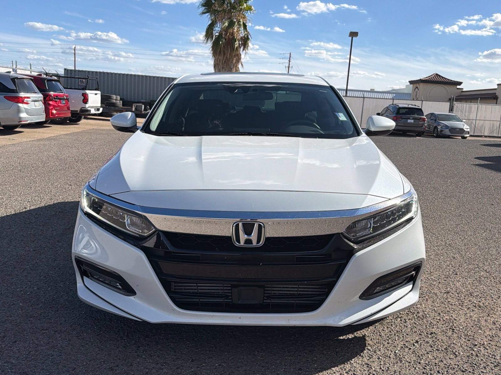 Certified Used 2020 Platinum White Pearl Honda EX image 8