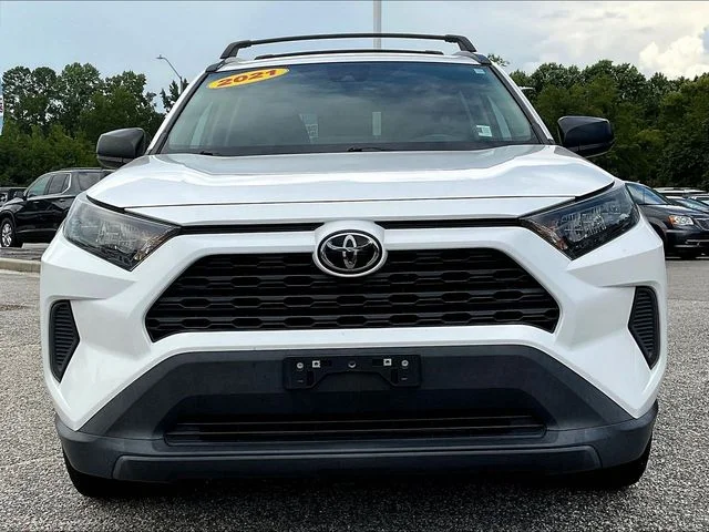 Used 2021 White Toyota LE image 2