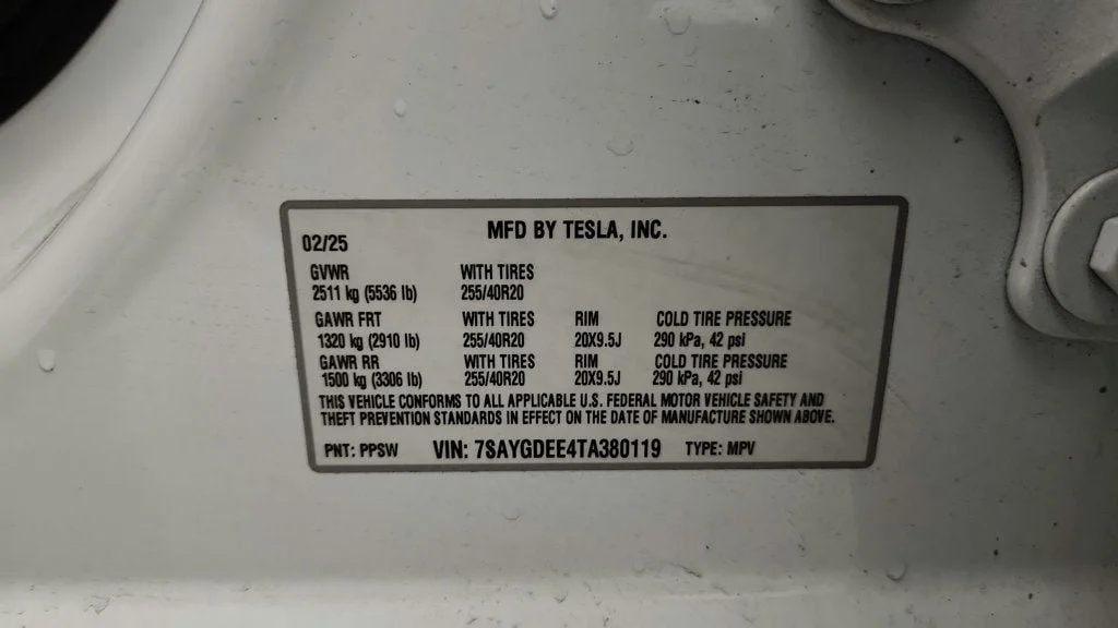 Used 2026 Pearl White Multi-Coat Tesla Long Range AWD image 23