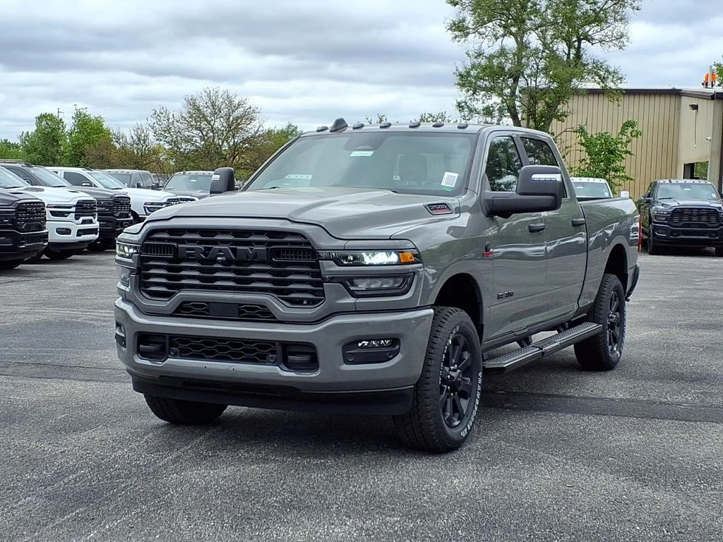 New 2026 Ceramic Gray Clear-Coat Exterior Paint RAM Big Horn image 2