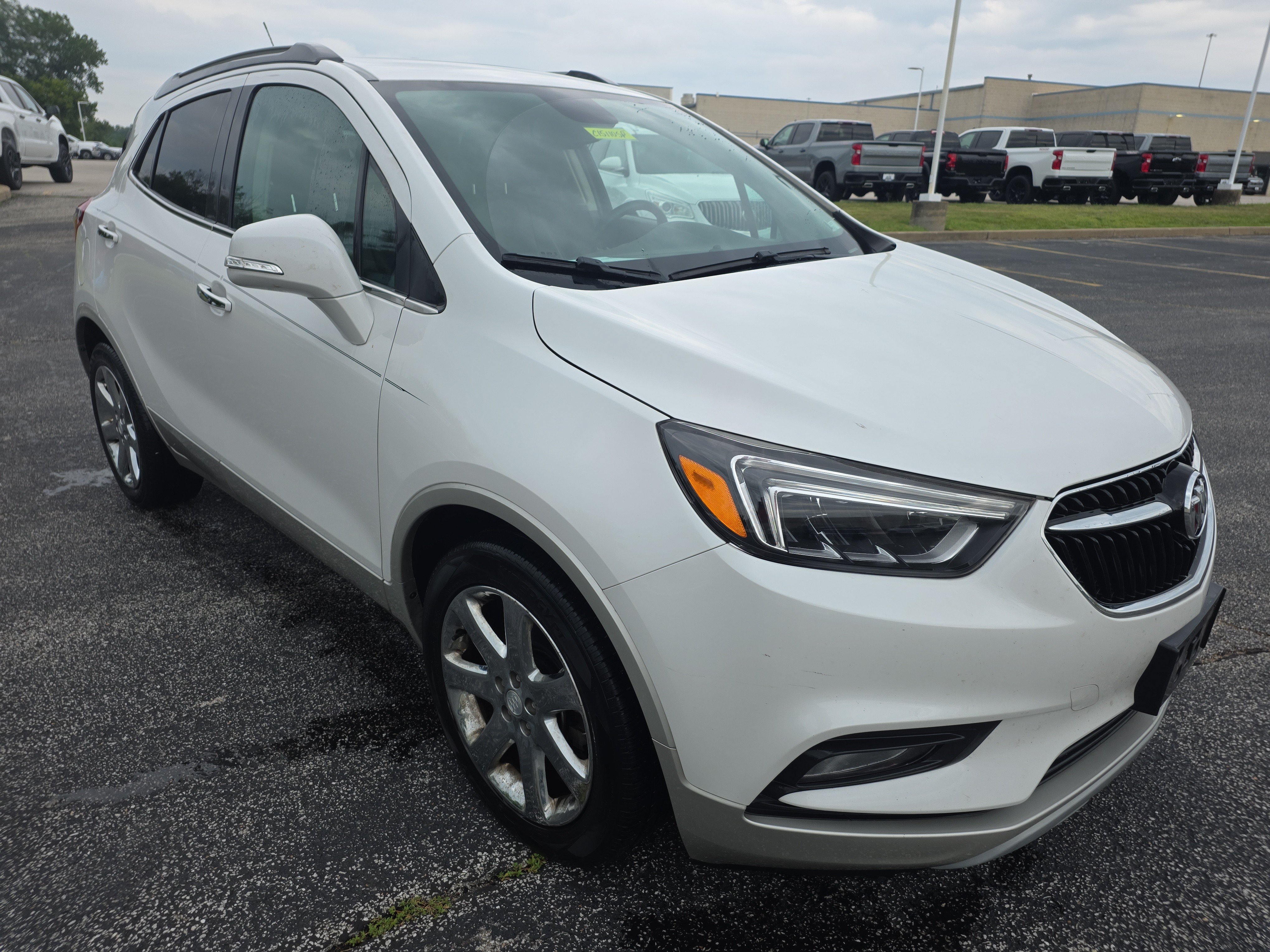 Used 2017 Includes (BQX) Satin Nickel Metallic lower exterior accent color, Paint code W733J. Buick Essence image 2