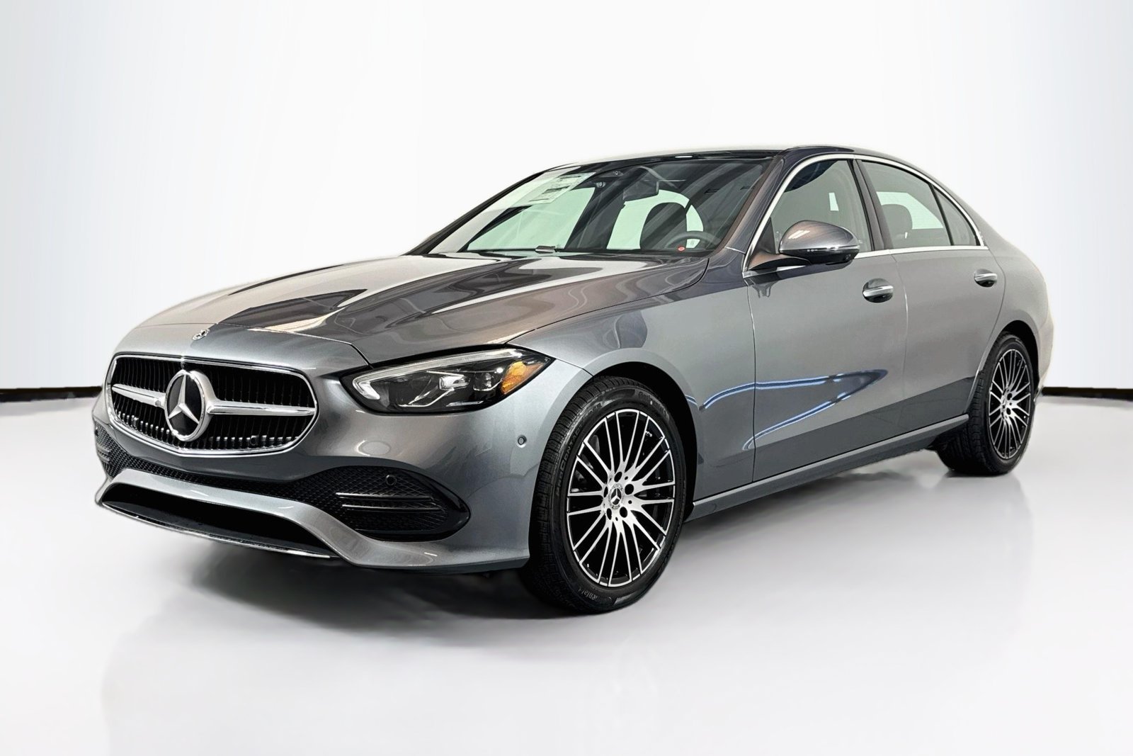 New 2026 Selenite Grey Metallic Mercedes-Benz C 300 image 1