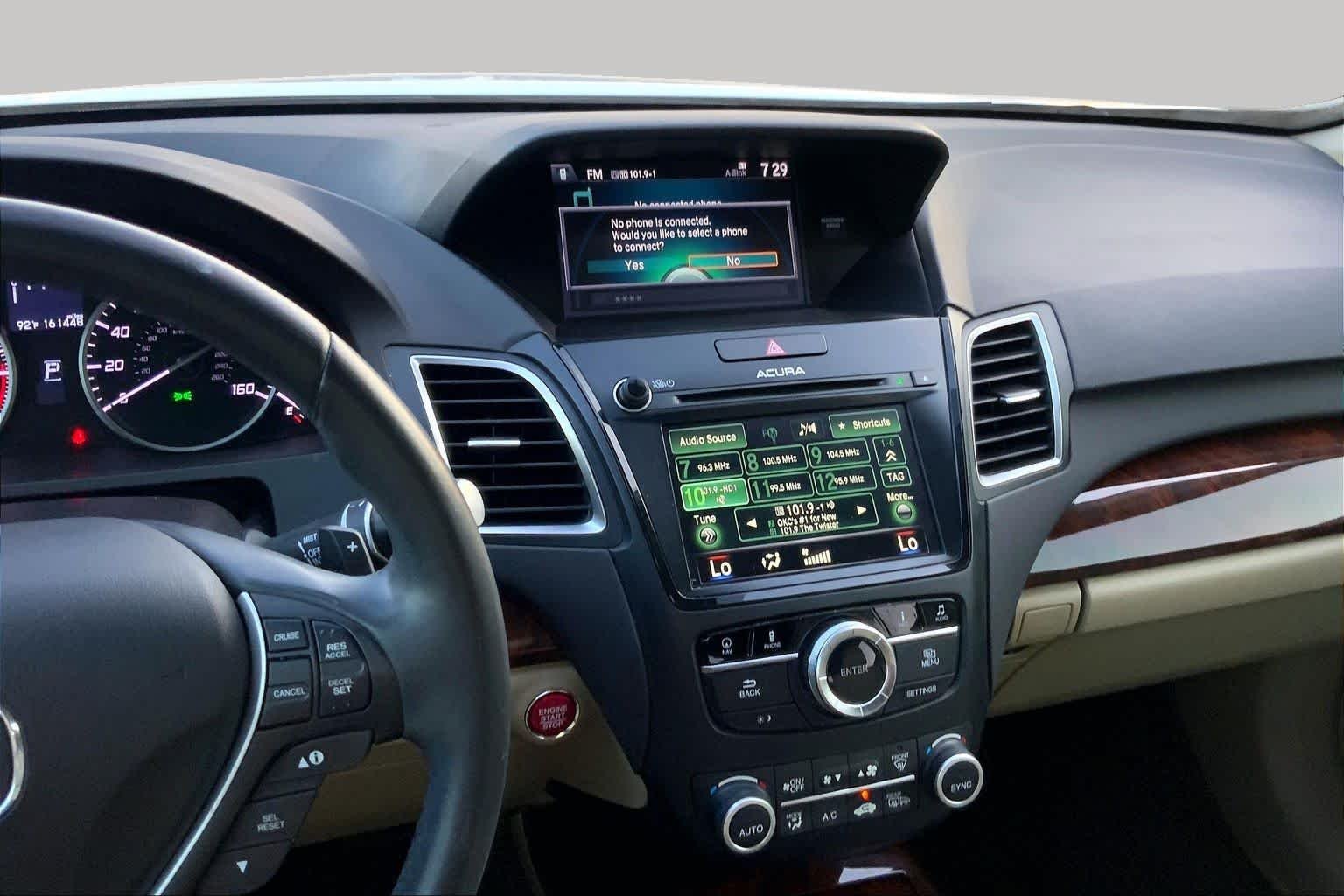 Used 2016 White Diamond Pearl Acura Tech Pkg image 7