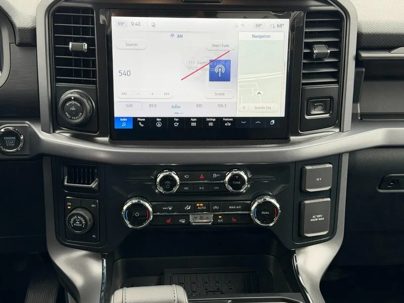 New 2026 Oxford White Ford XLT 4WD SuperCrew 5.5
