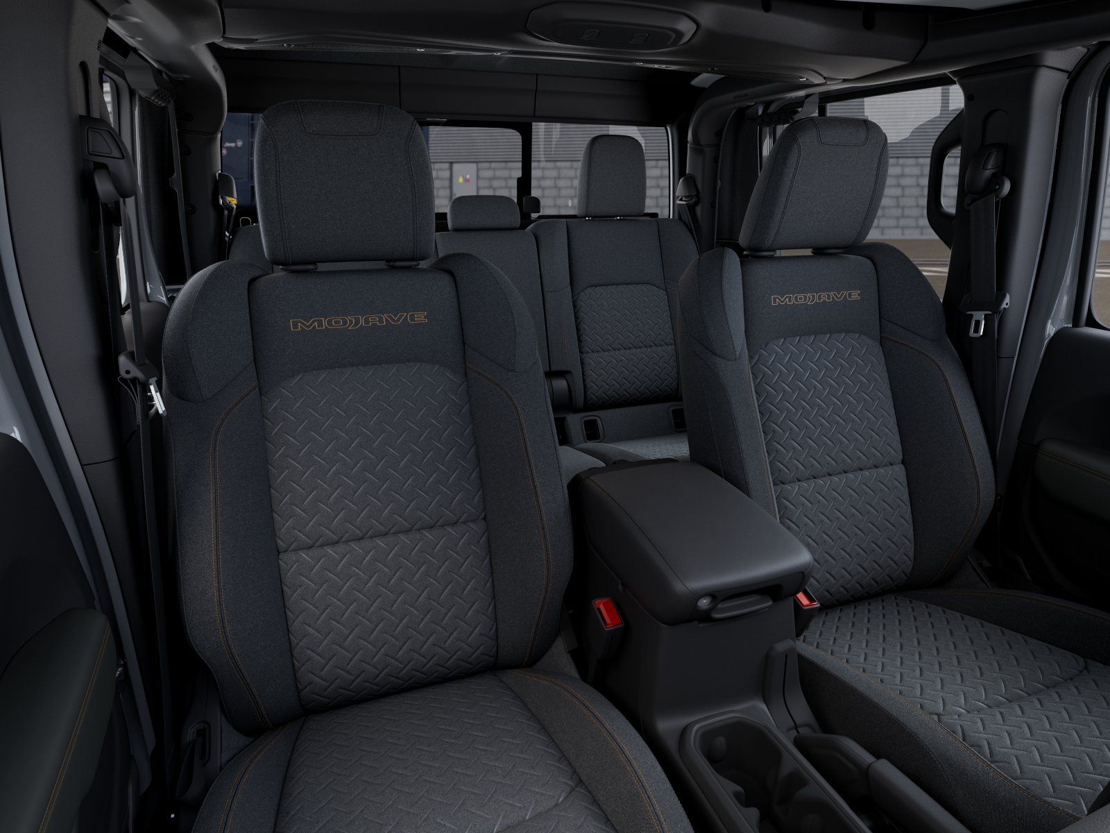 New 2026 Bright White Clear-Coat Exterior Paint Jeep Mojave image 9