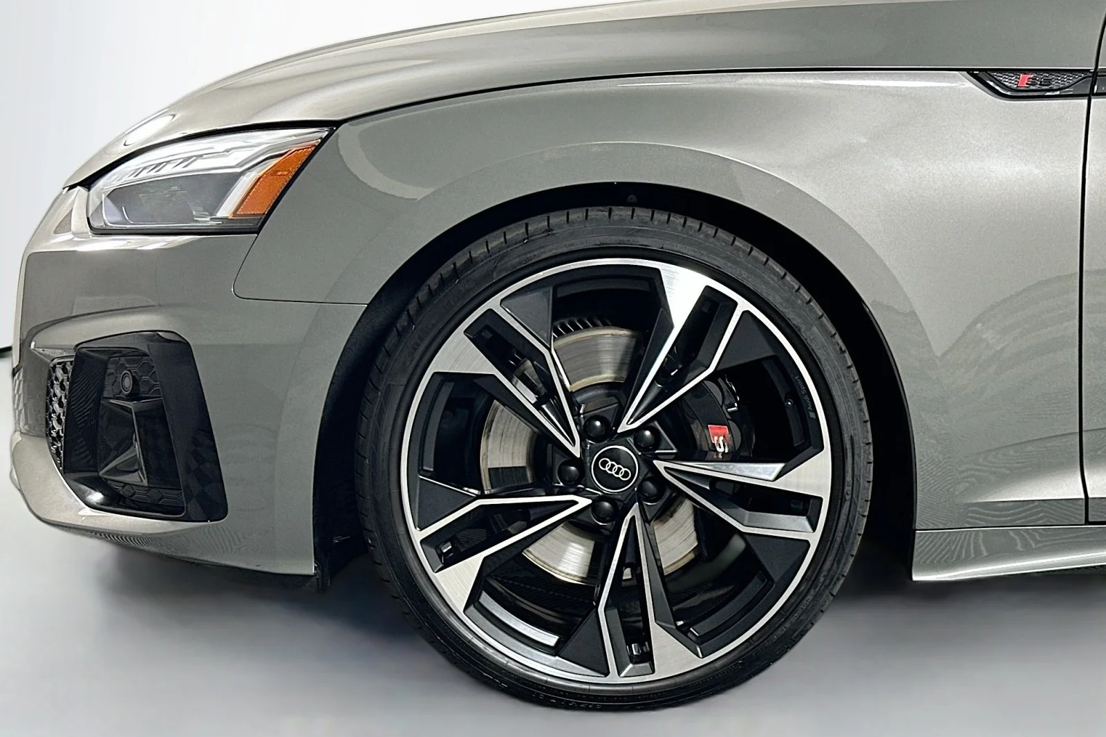 Used 2024 Chronos Gray Metallic Audi Premium Plus image 12