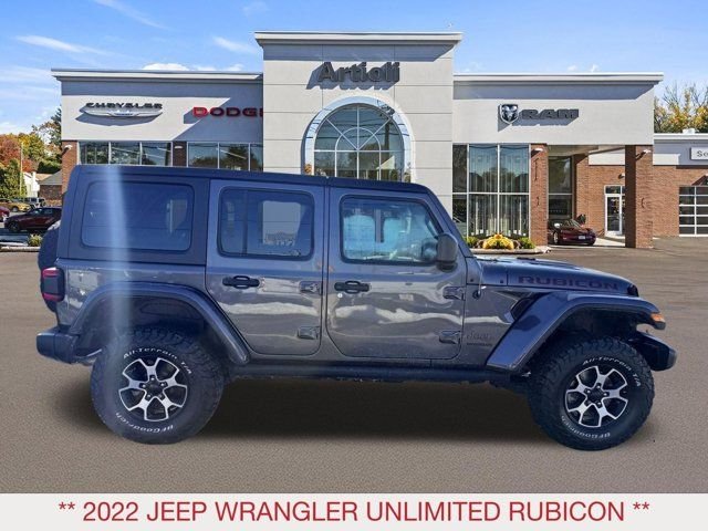 Used 2022 Gray Jeep Unlimited Rubicon image 7
