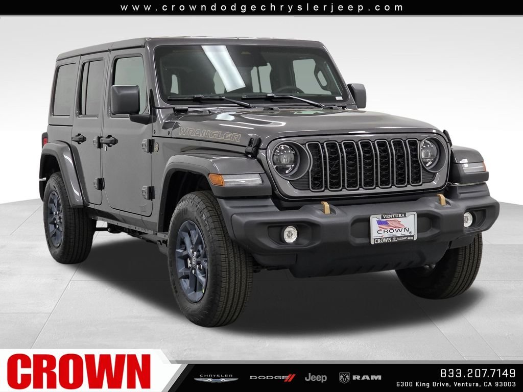 New 2026 Granite Crystal Metallic Clear-Coat Exterior Paint Jeep 85th Anniversary Edition image 3