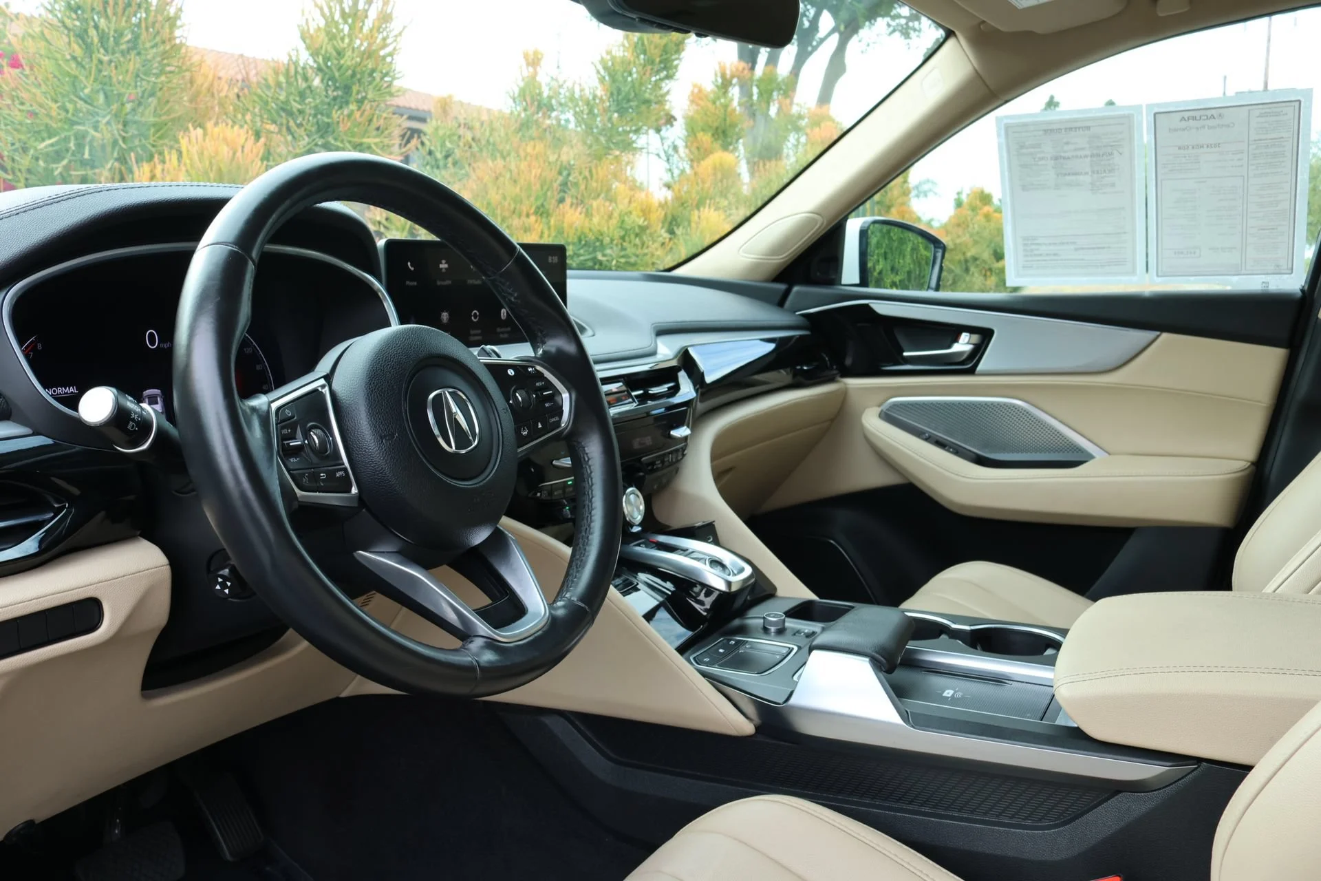 Certified Used 2024 Platinum White Pearl Acura MDX image 29