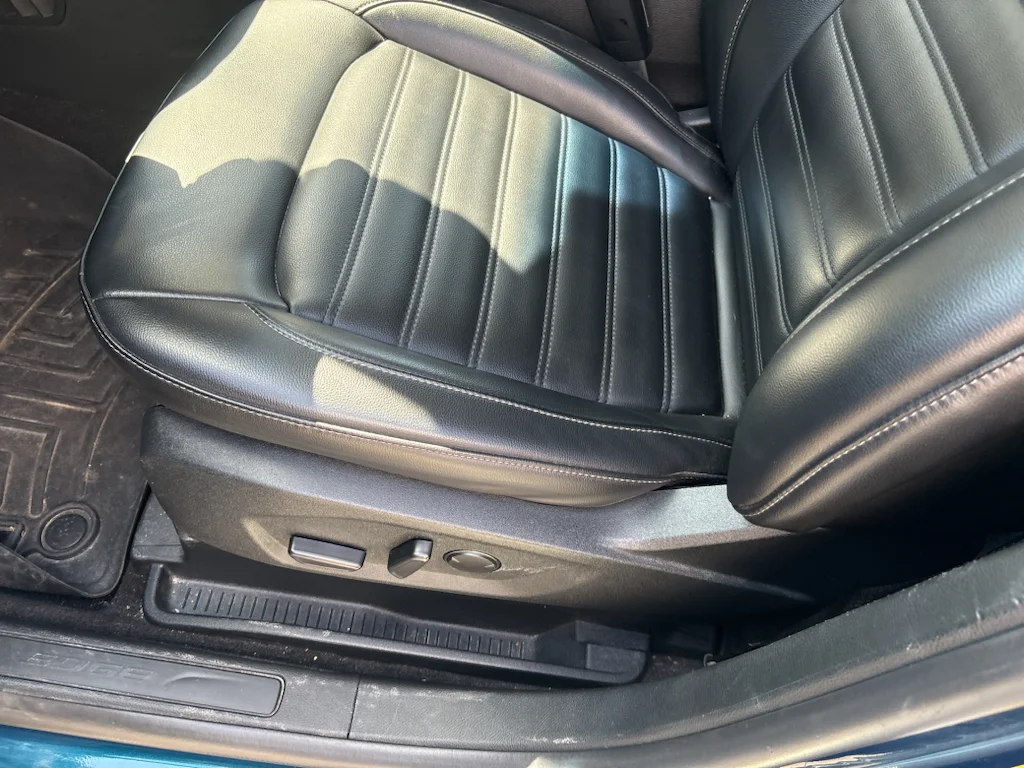 Used 2020 Dark Persian Green Metallic Ford SEL image 3