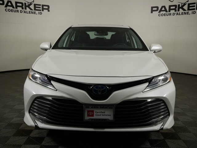 Certified Used 2020 Wind Chill Pearl Toyota Hybrid XLE image 3