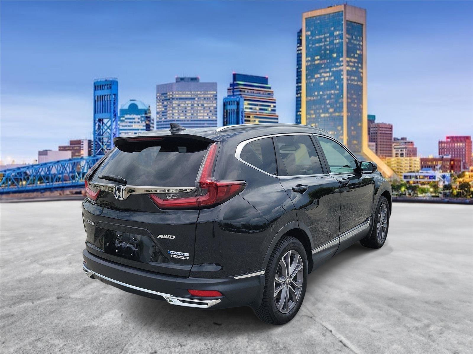 Used 2022 Crystal Black Pearl Honda Touring image 3
