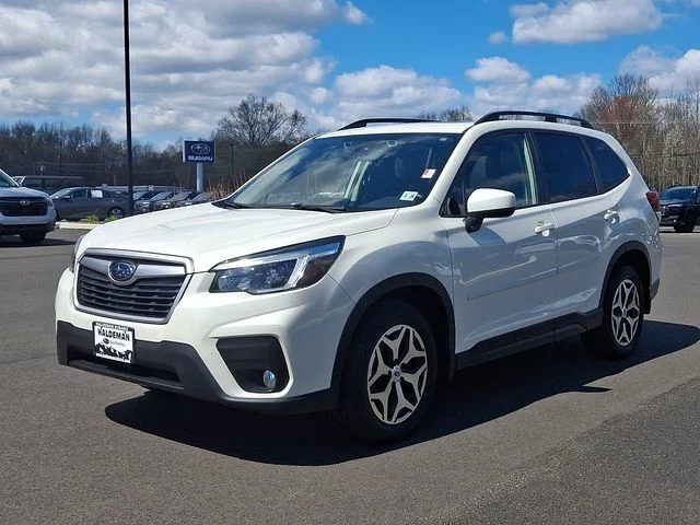 Used 2021 White Subaru Premium image 3