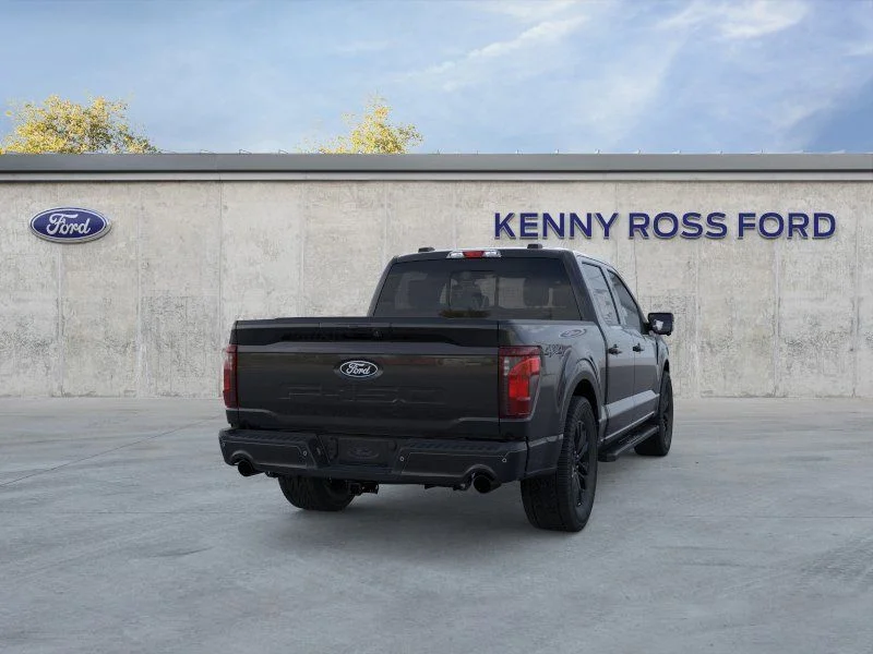 New 2026 Agate Black Metallic Ford XLT image 8