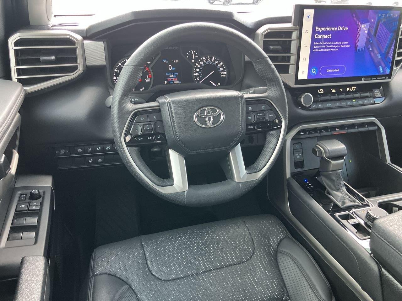 Used 2023 White (Ice Cap) Toyota Limited CrewMax image 17