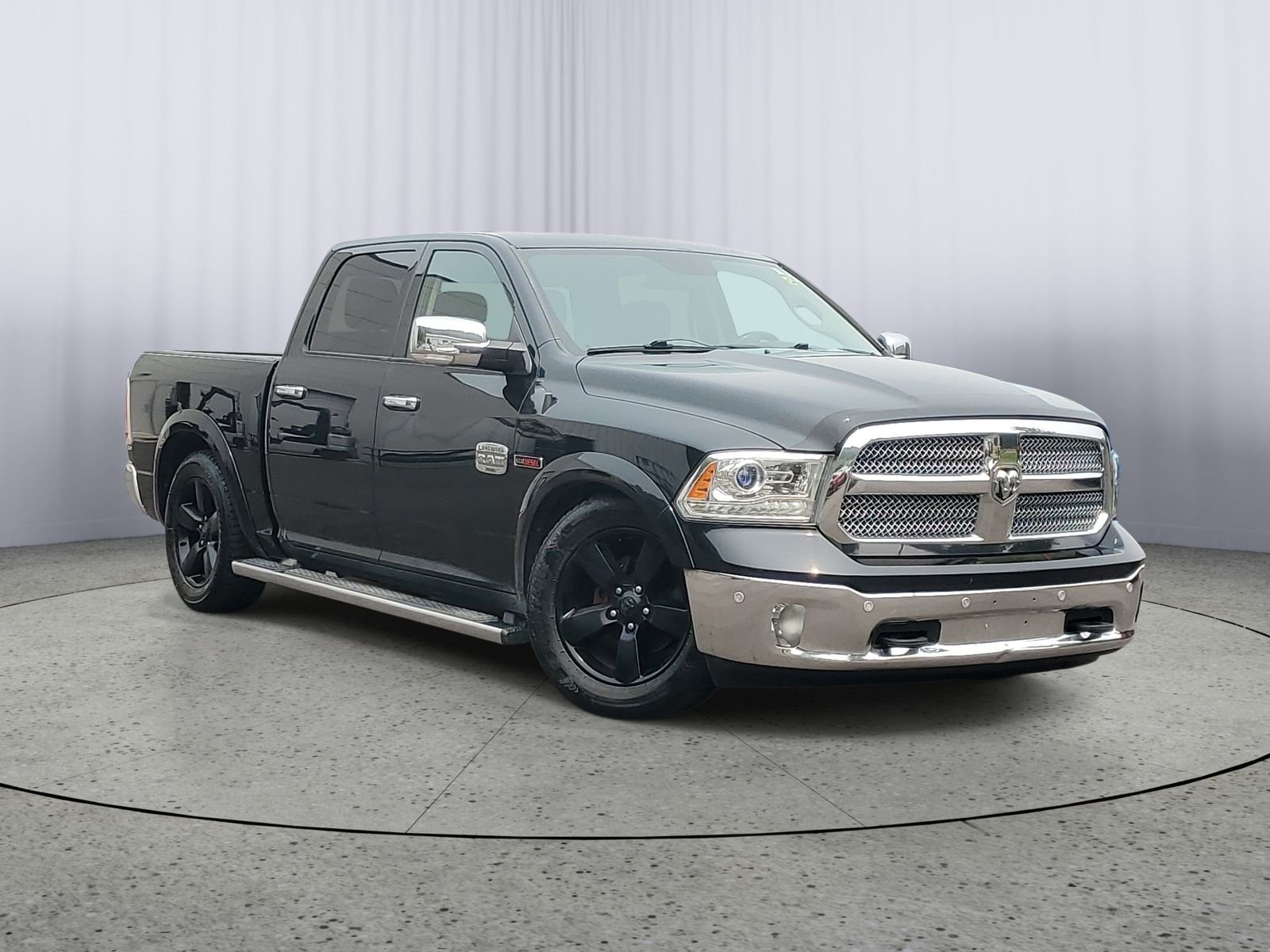 Used 2015 Black Ram Laramie Longhorn image 1