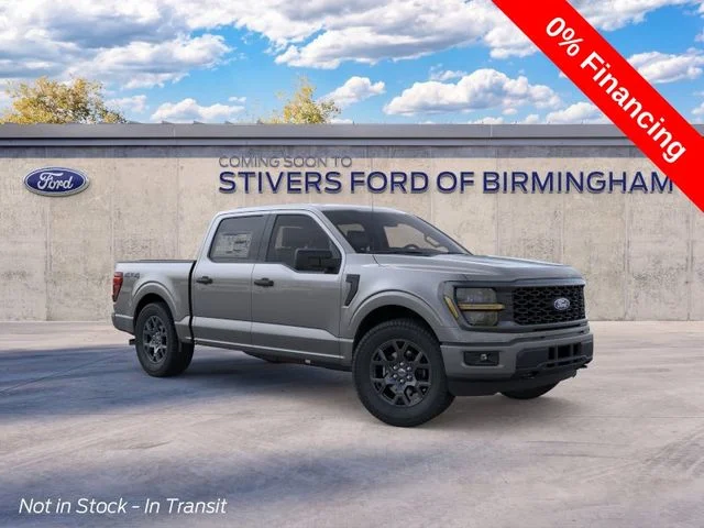 New 2026 Carbonized Gray Metallic Ford STX image 1
