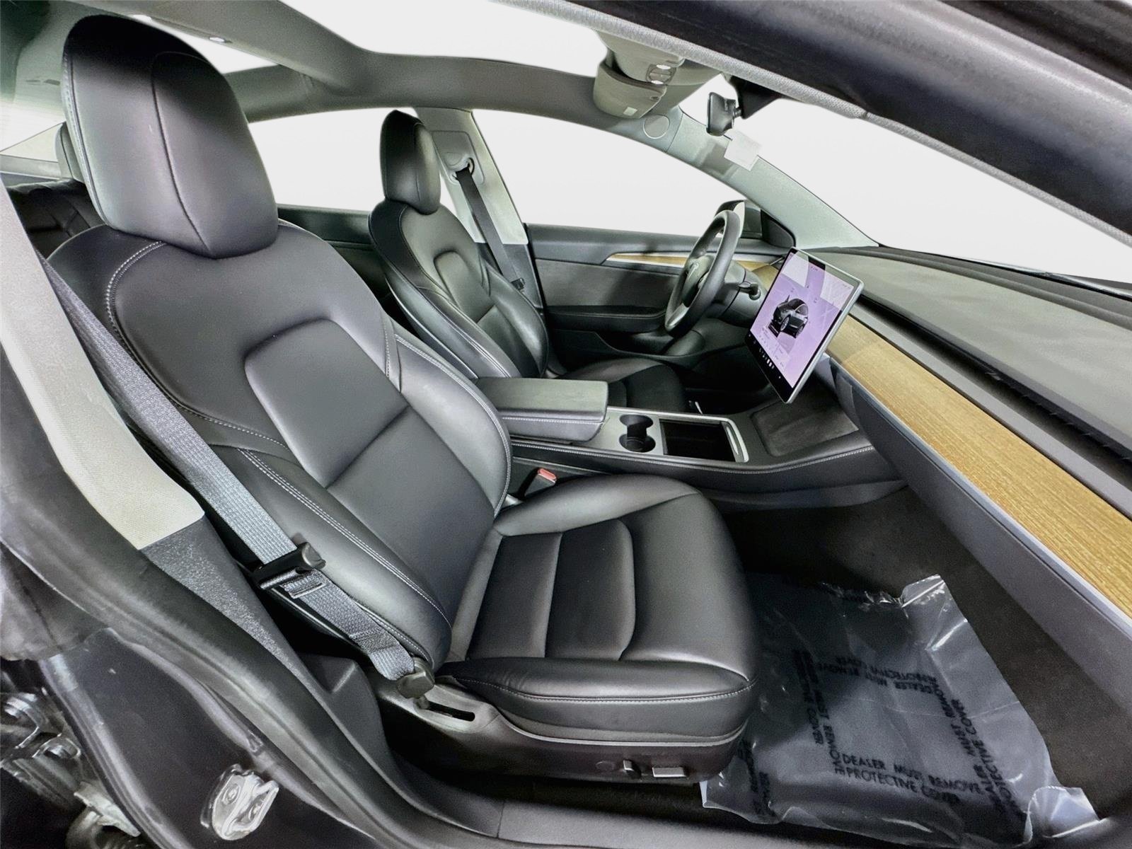 Used 2022 Gray Tesla Base image 26