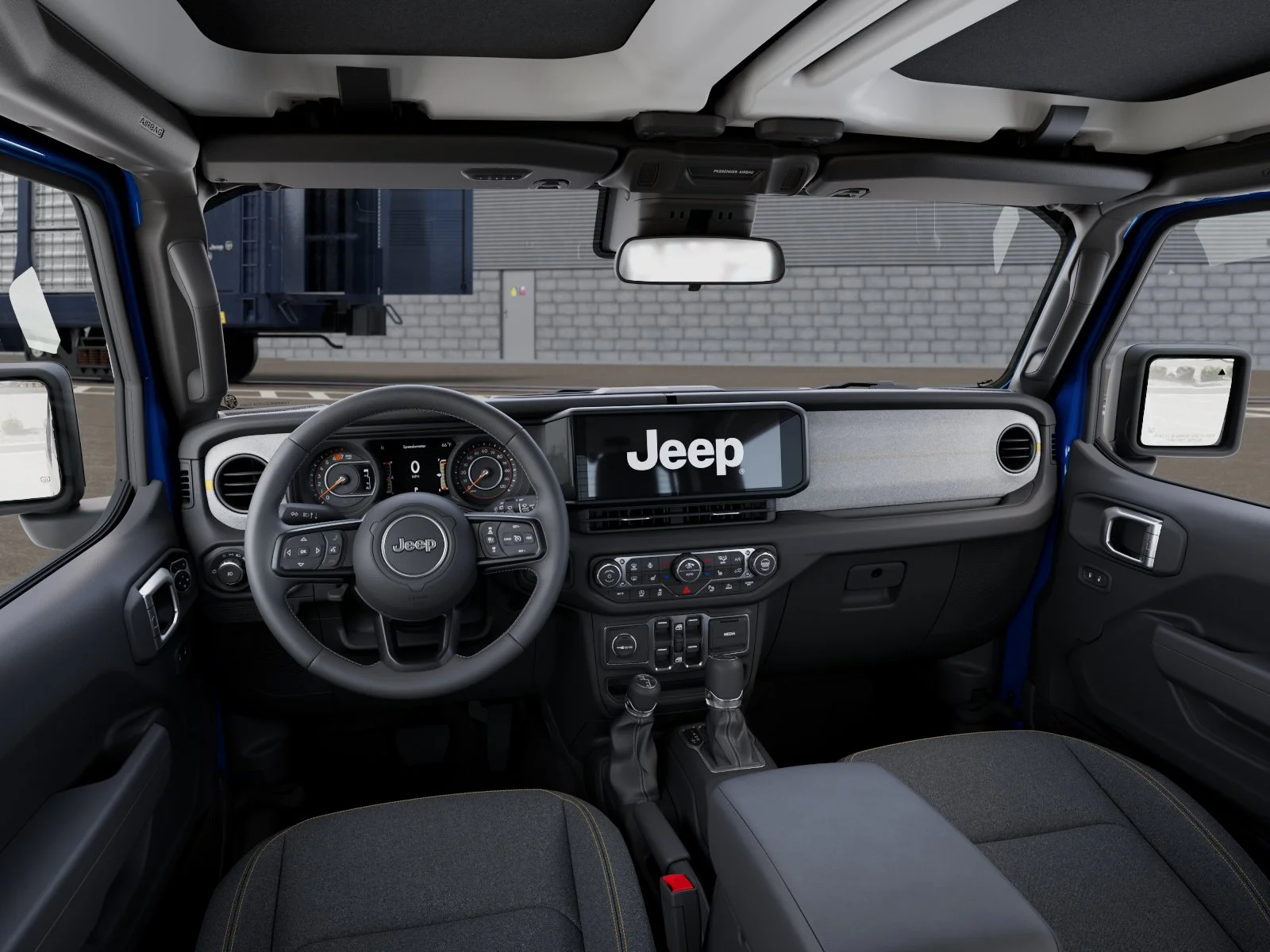 New 2026 Hydro Blue Pearl-Coat Exterior Paint Jeep Sport S image 14