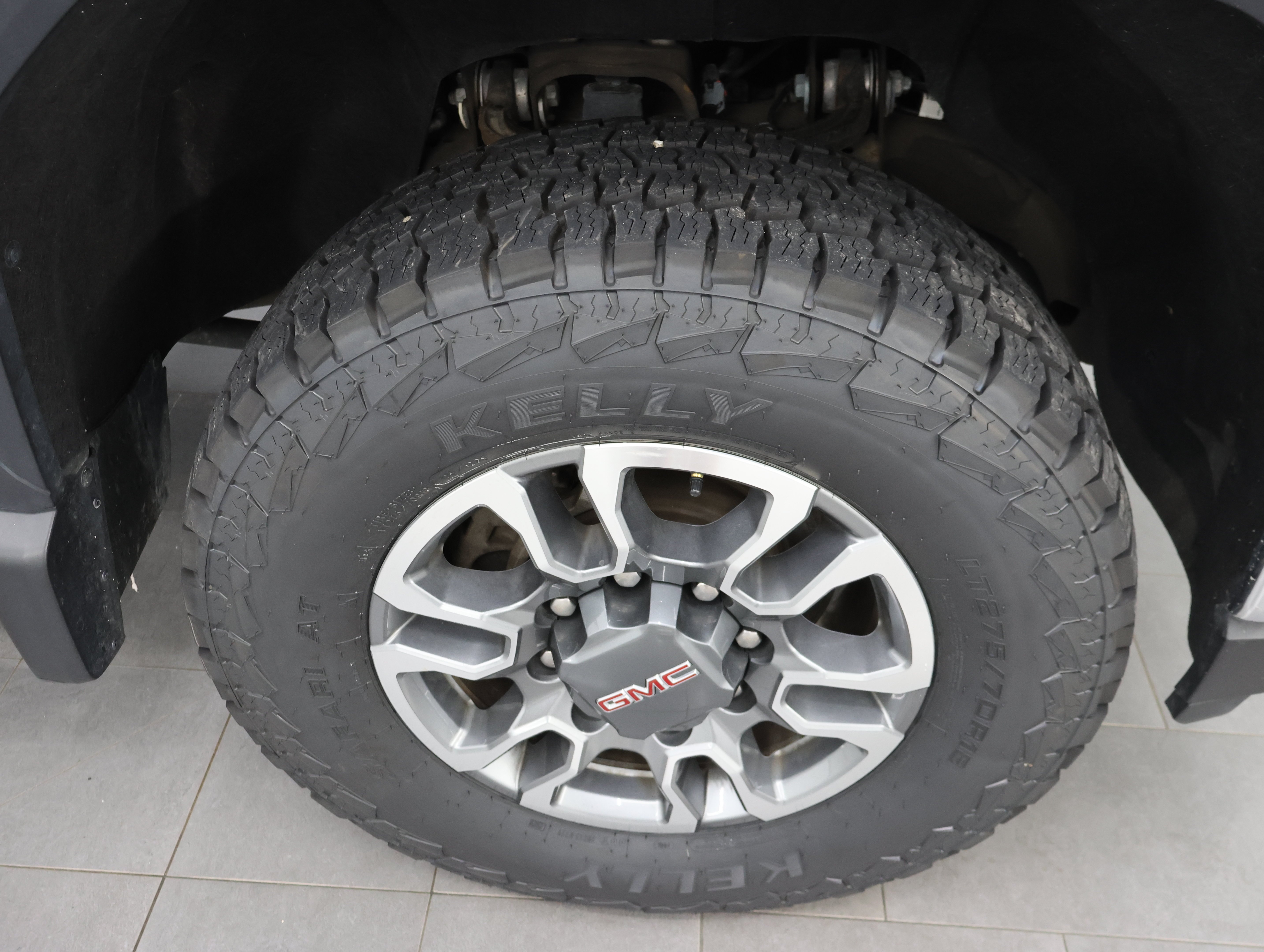 Used 2023 Pacific Blue Metallic GMC 4x4 Crew Cab SLE: CREW-SHORT-SLE-6.6L DIESEL-4WD-NEW TIRES-BACKUP CAM image 3