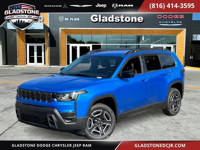 New 2026 Hydro Blue Pearl-Coat Exterior Paint Jeep Laredo image 1