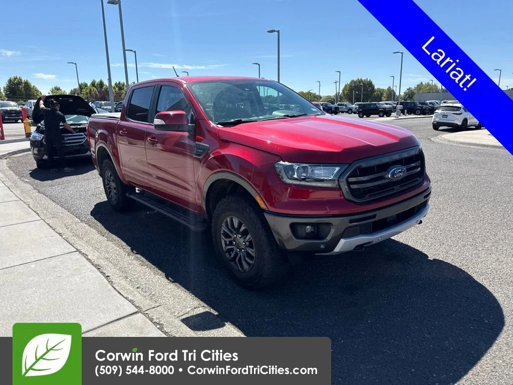 Used 2020 Red Ford Lariat image 1