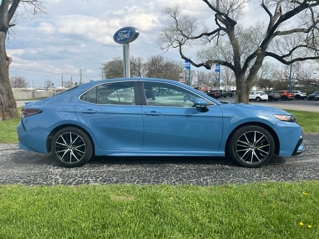 Used 2023 Blue Toyota SE image 1