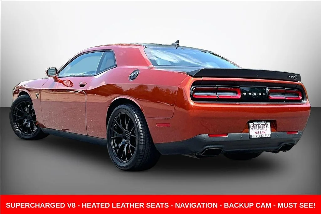 Used 2021 Orange Dodge SRT Hellcat Redeye image 4