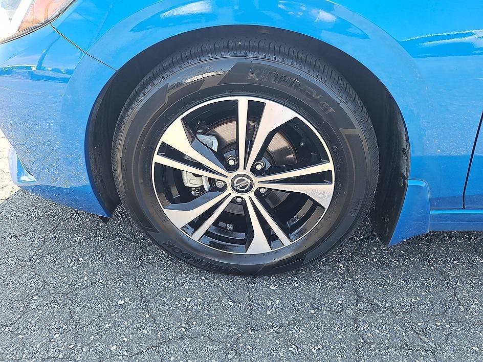 Used 2020 Electric Blue Metallic Nissan SV image 8