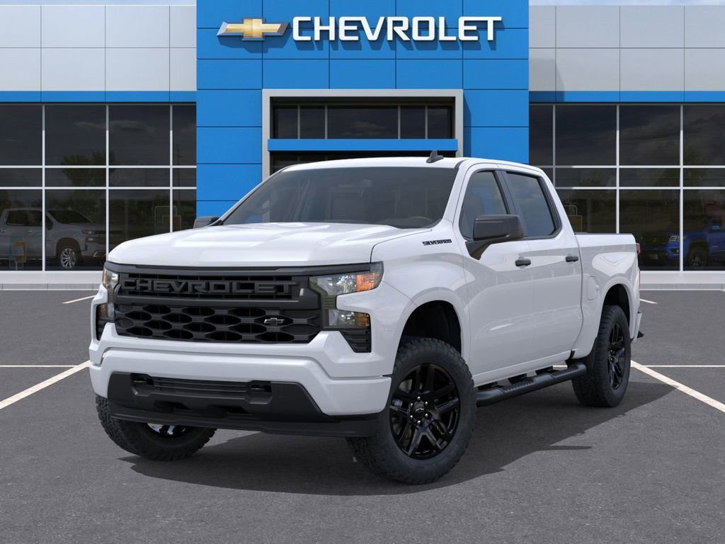 New 2026 Chevrolet Silverado 1500 Custom 4D Crew Cab